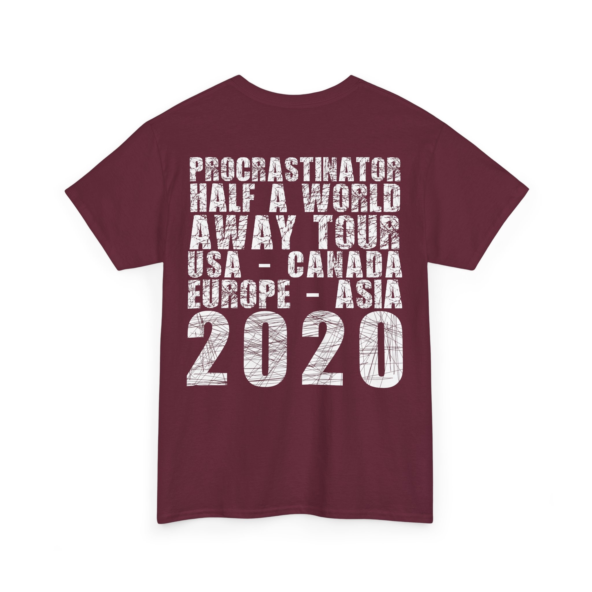 Procrastinator Half A World Away Tour Tee - Image 16