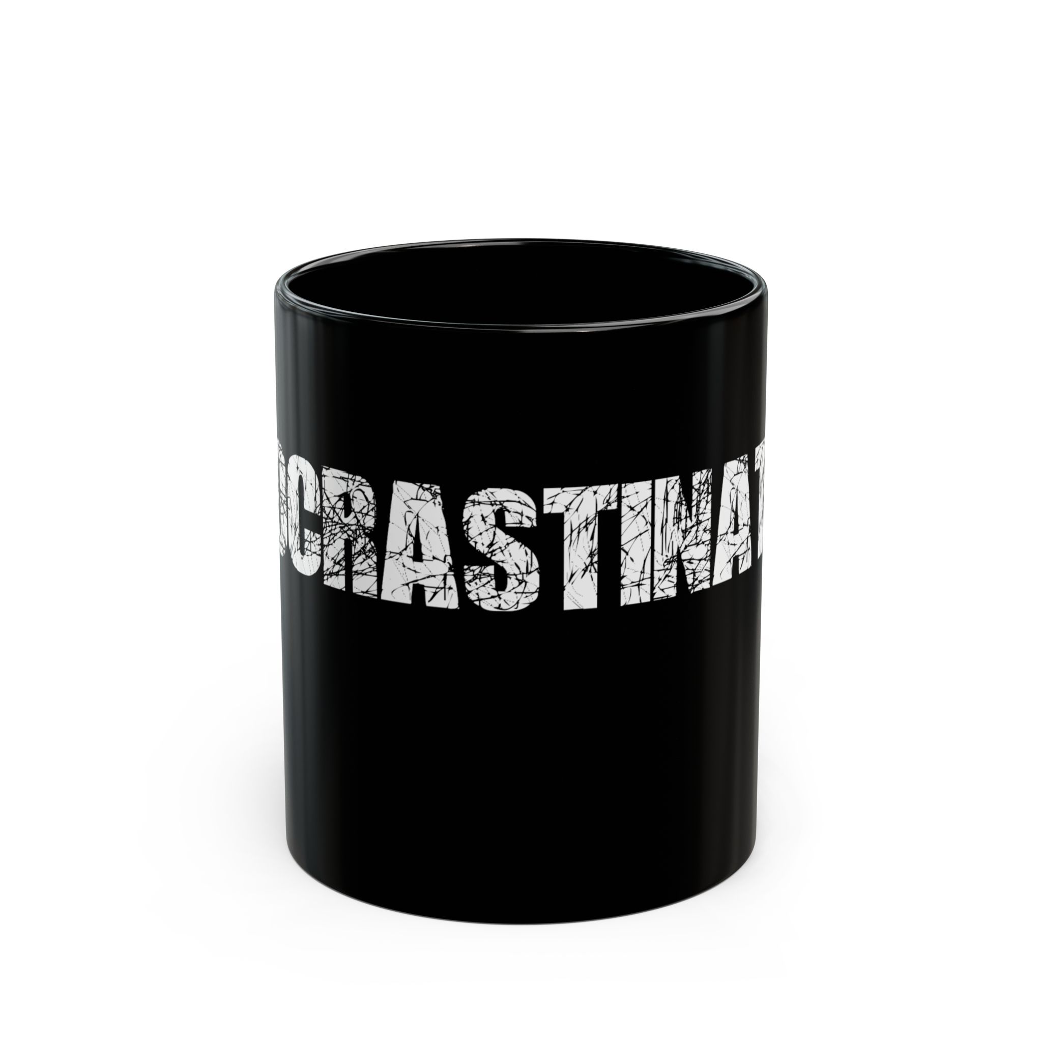 Procrastinator Black Mug (11oz, 15oz)
