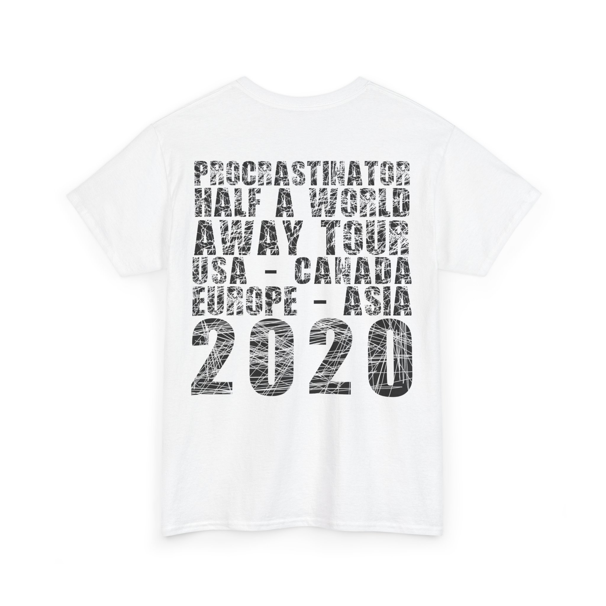Procrastinator Half A World Away Tour Tee - Image 4