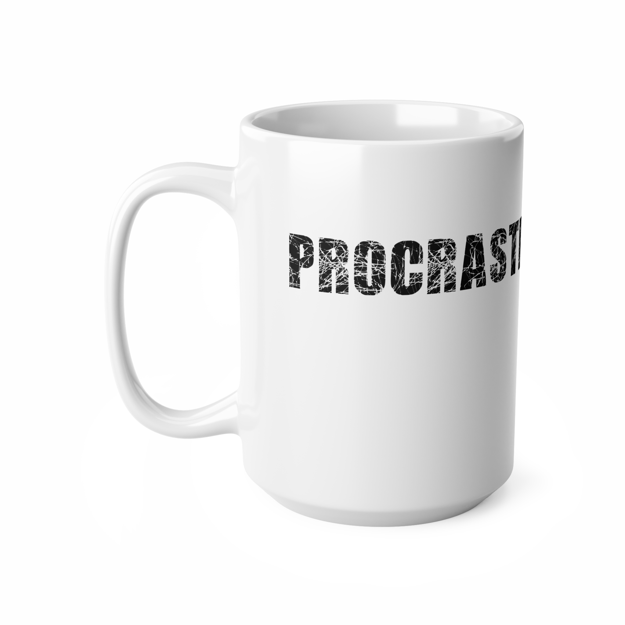 Procrastinator White Mug (11oz, 15oz) - Image 6