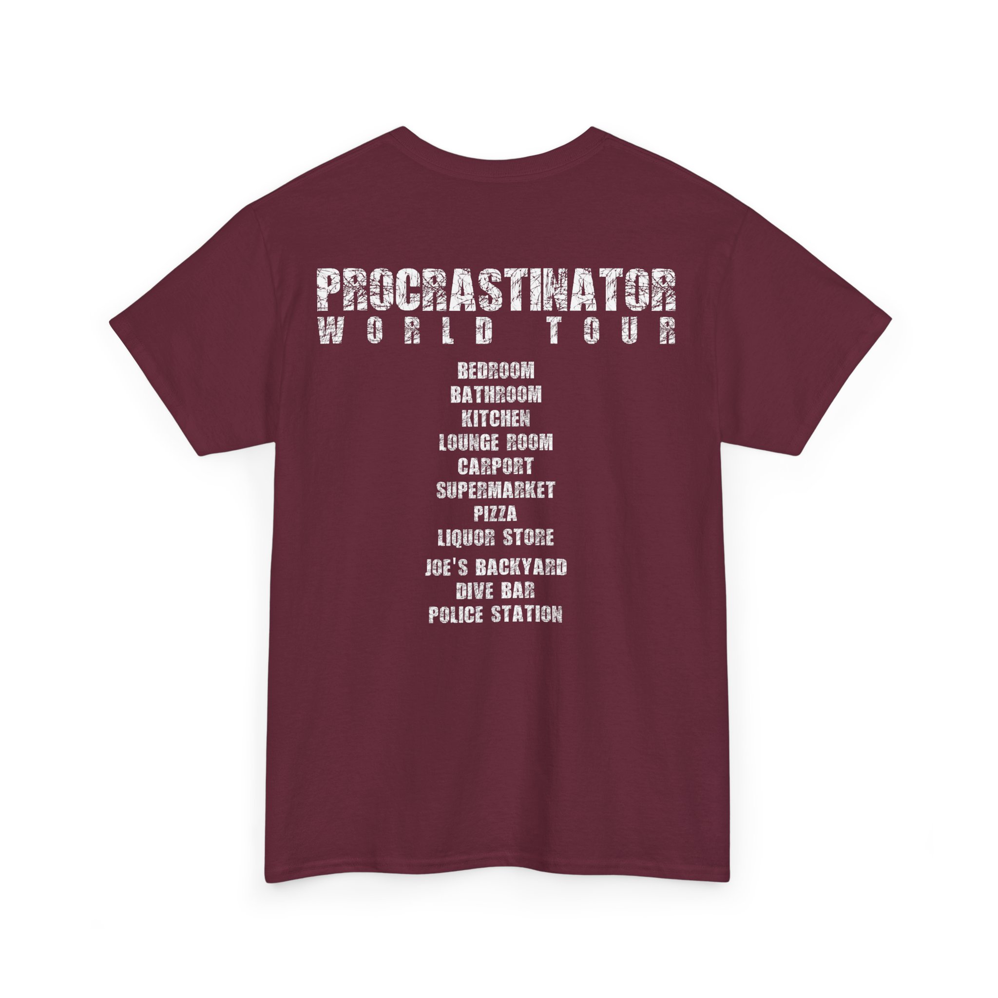 Procrastinator World Tour Tee - Image 4