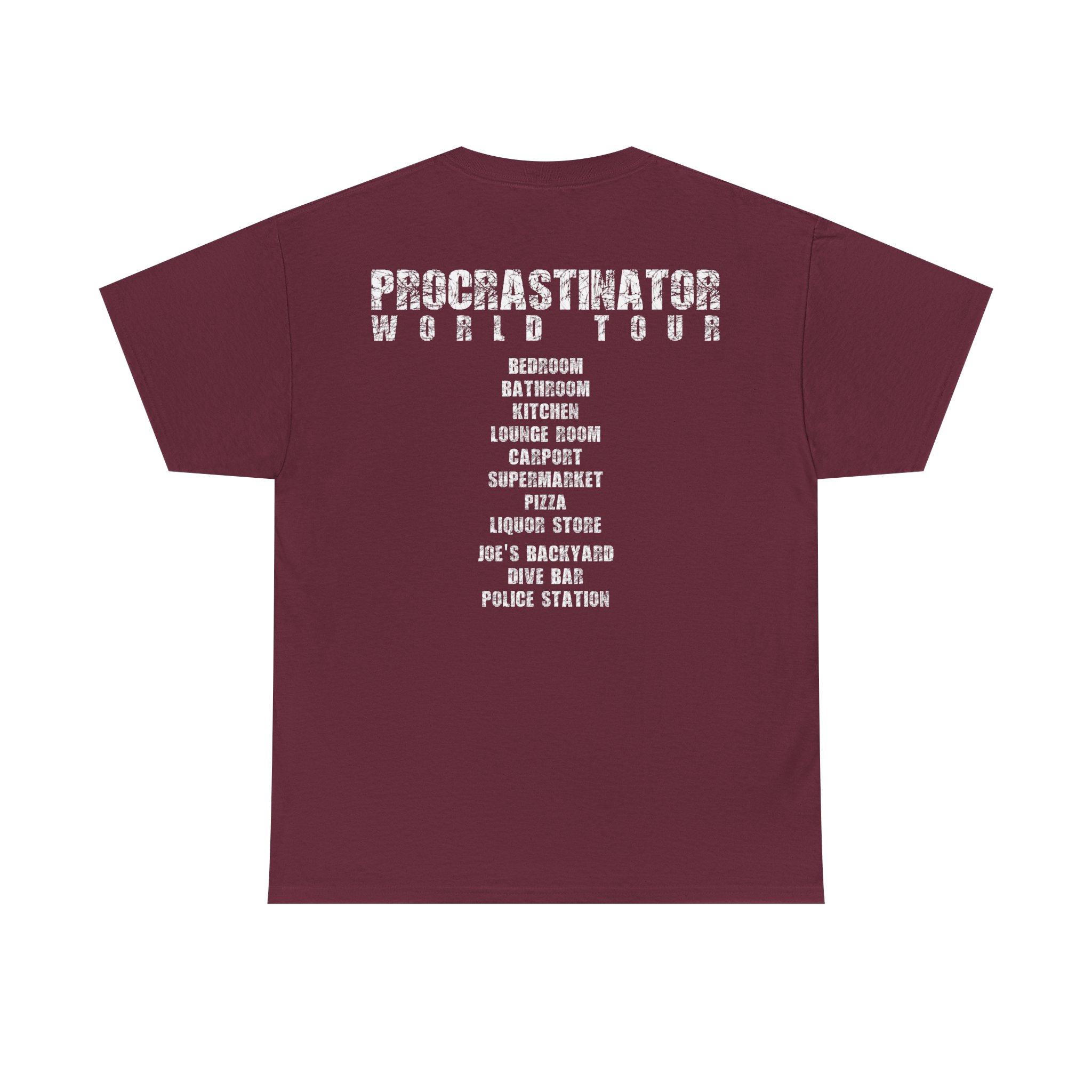 Procrastinator World Tour Tee - Image 2