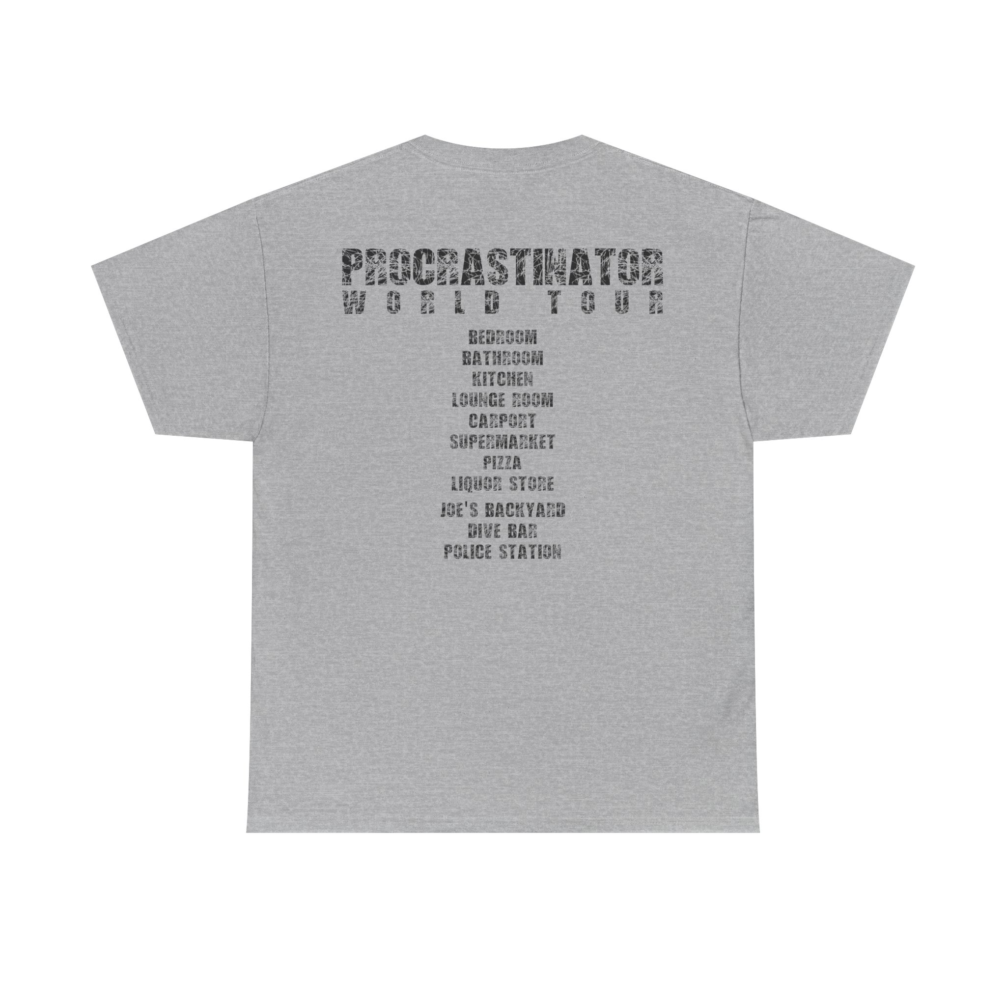 Procrastinator World Tour Tee - Image 14