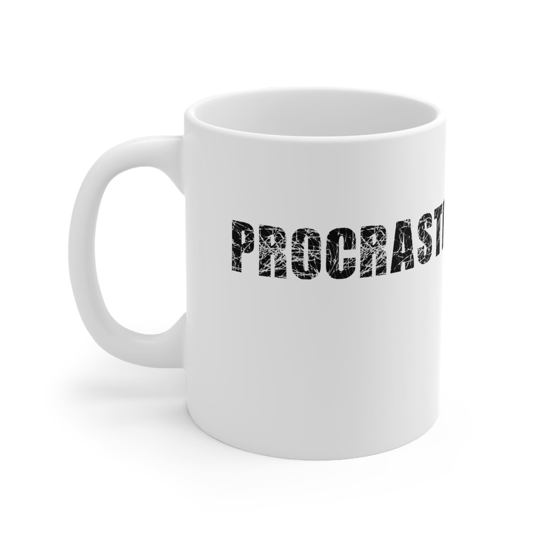 Procrastinator White Mug (11oz, 15oz) - Image 2